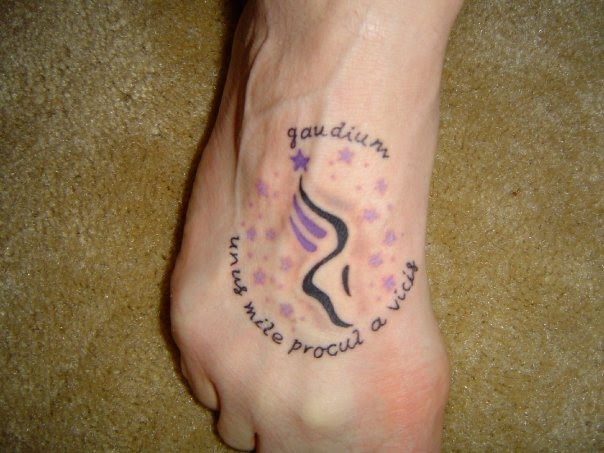 I got this tattoo after my first marathon in November I got this tattoo after my first marathon in November