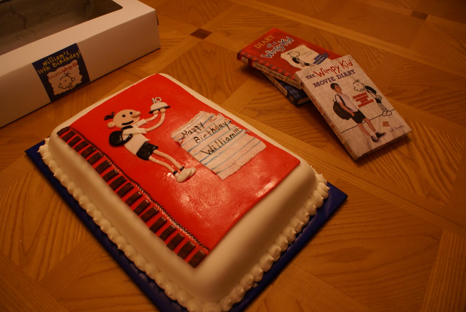 Wimpy Kid Cake
