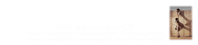 God is moving in CR