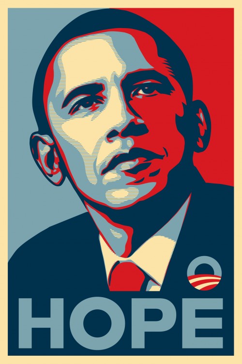 barack obama hope image. President Barack Obama