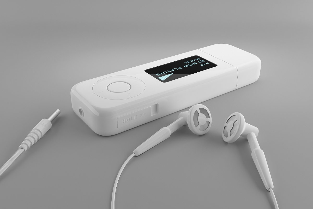 Mp3 Player Materials, Lights and Rendering Tutorial Tutorials For