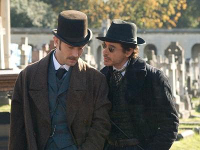 Sherlock Holmes (version 2010 de Guy Ritchie) Sherlock+Holmes+JL+RDJ