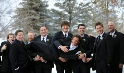 Casamento do bonitão do sam - jared padalecki e genevieve cortese 6