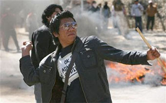 Protestas en Bolivia contra Evo Morales
