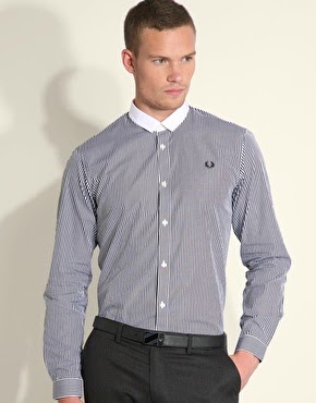 fred perry small collar