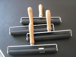 lino rollers(wooden handle)