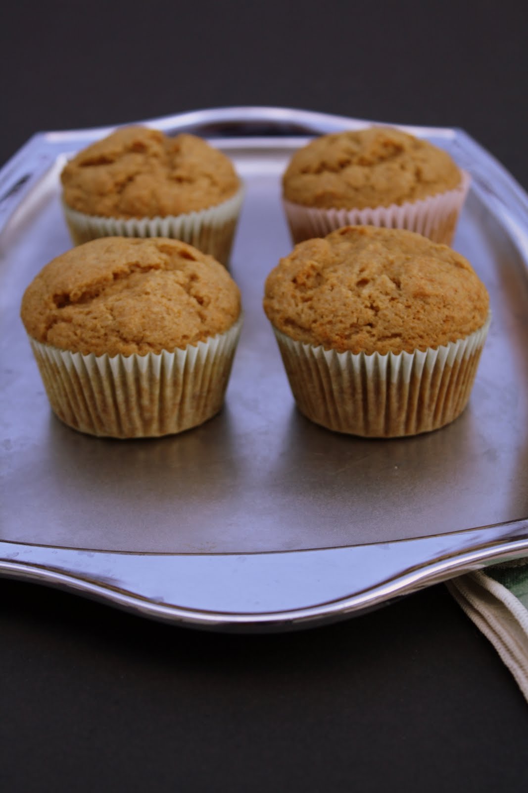 Versatile Vegetarian Kitchen Honey Applesauce Muffins