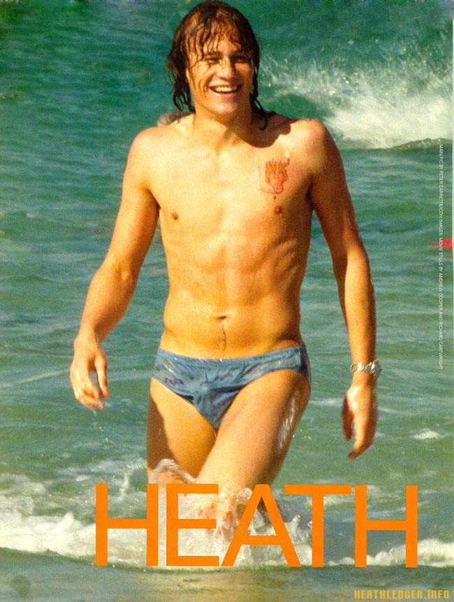 Excited too Heath ledger naked consider Something Heath ledger naked apologise