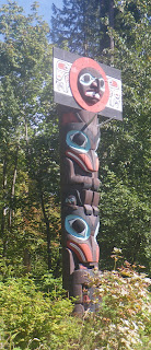 Chief Skedans Mortuary Pole, Stanley Park, Vancouver