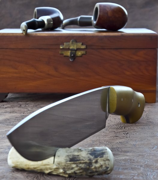 Bluefield Acres Scott Passes ABS Journeyman Bladesmith Performance Test