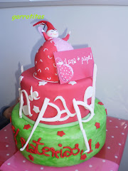 tarta de la tienda "luna de papel".