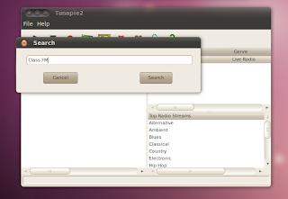 Tunapie 2 web radio ubuntu 10.04