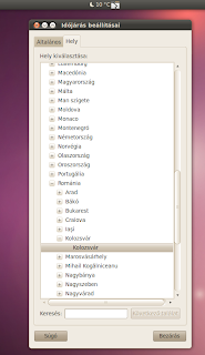időjárás Ubuntu Linuxon