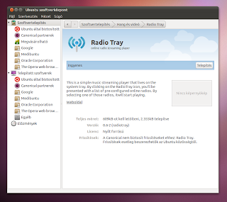 Ubuntu Radio Tray