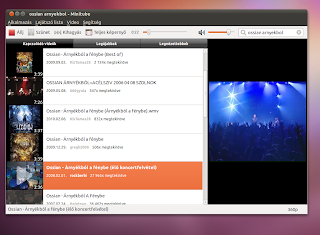 Ubuntu Linux zenelejátszó