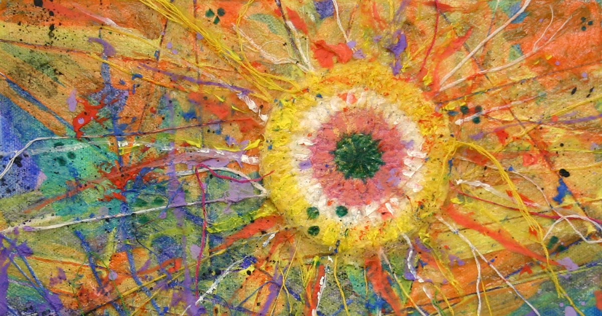 Angela Canada Hopkins' Blog New Painting Cancer Cell No. 19