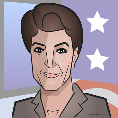 Chris Seddon :: Illustrator :: Blog: Rachel Maddow