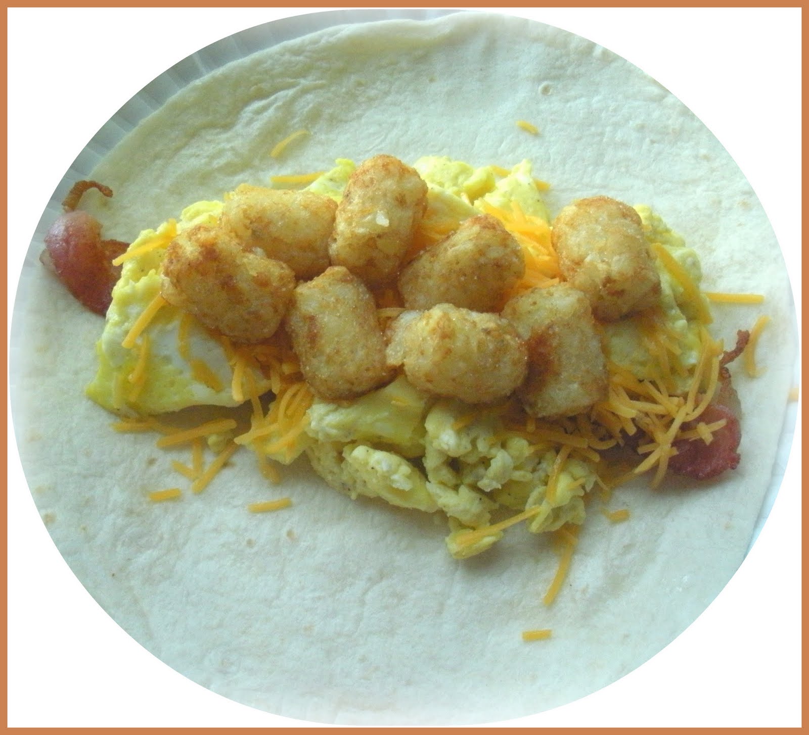 Angie's Home Cooking Breakfast Burrito