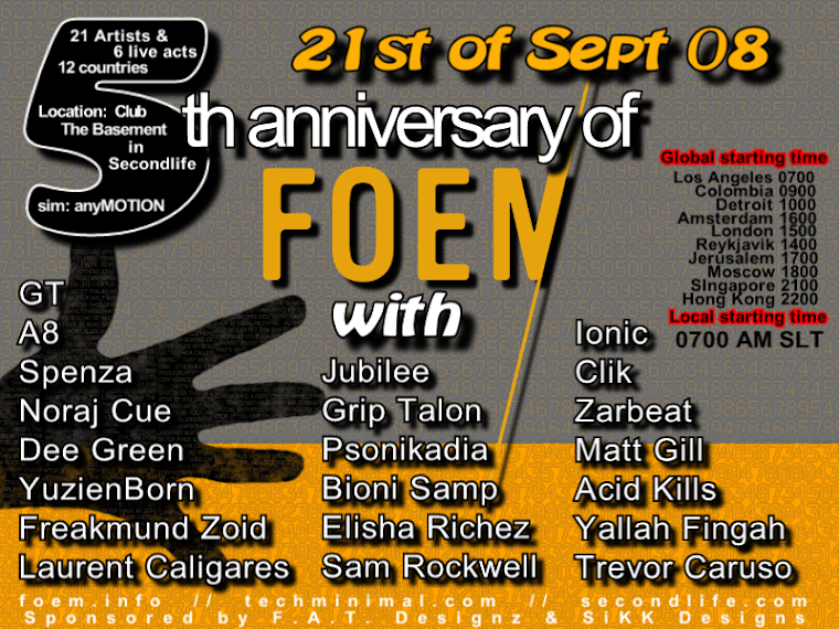 FOEM 5th Anniversary