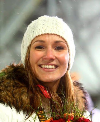 Patrizia in the Snow