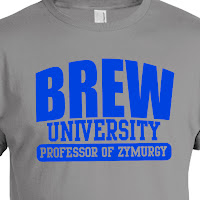 Brew University: Professor of Zymurgy - Homebrew t-shirt