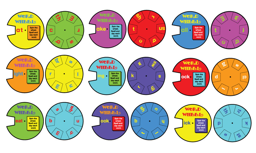 Other Graphical Works Word Wheels for Children