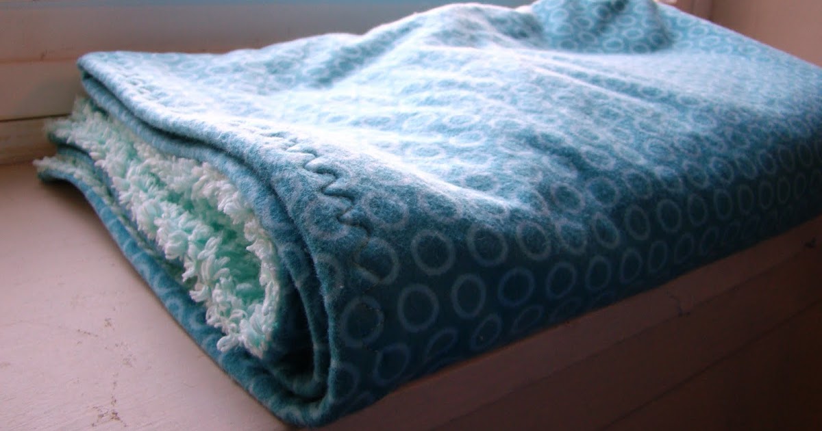 Just Enough Style Flannel and Chenille Blanket