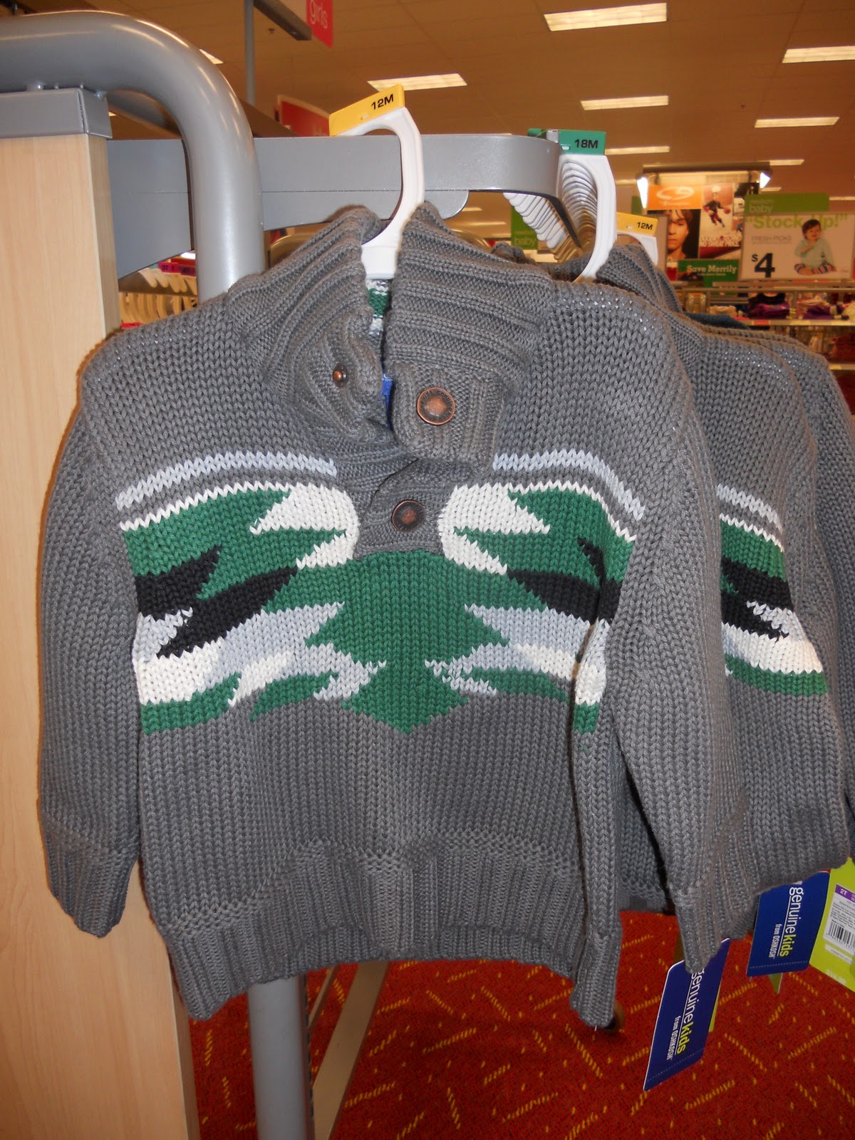 To Love a Rose Fun for Fall Kid's Sweaters at Target