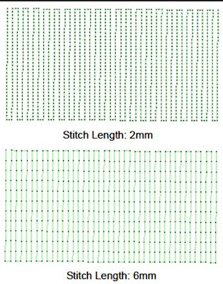 Adjusting Straight stitch length