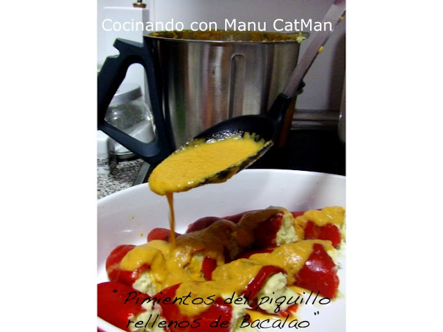 pimientos del piquillo rellenos de bacalao