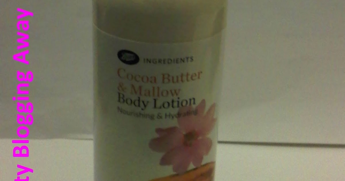 Navilicious Beauty Review Boots Ingredients Cocoa Butter and Mallow