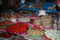 produce for sale at the market