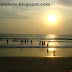 Beach sunset from calicut Kerala
