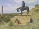 Facing the monument for  women