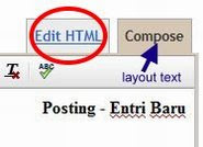 edit html postblogger