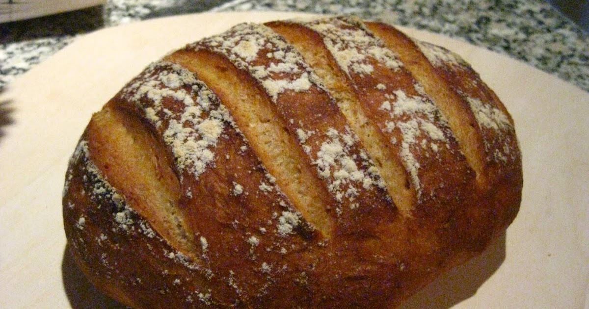 BusyBeeBets Bread Diary Peasant Loaf