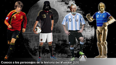Sudafrica 2010 y Stars Wars