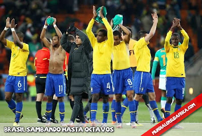 Resumen Partido Brasil 3 Costa de Marfil 1