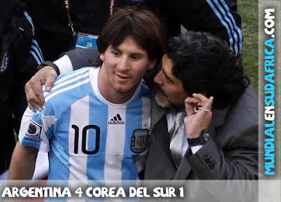Argentina 4 Corea del Sur 1