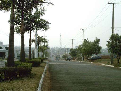 Tangará continua coberta por fumaça