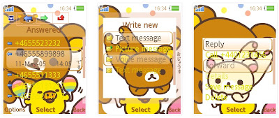 「動態」鬆馳熊﹝Rilakkuma﹞SonyEricsson手機主題