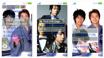 嵐﹝ARASHI﹞SonyEricsson手機主題for Aino﹝240x432﹞
