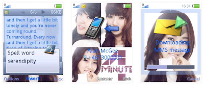4Minute SonyEricsson手機主題for Elm/Hazel/Yari﹝240x320﹞