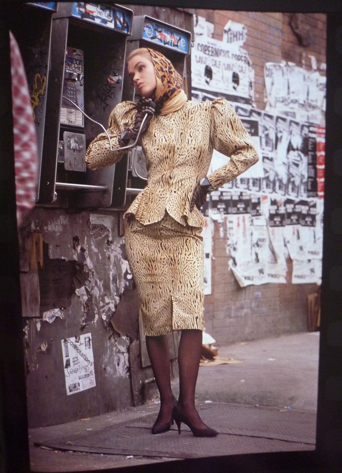 Cindy Crawford 80&rsquo;s Fashion | Beauty and the beast