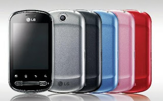 Colour of LG Optimus Me P350