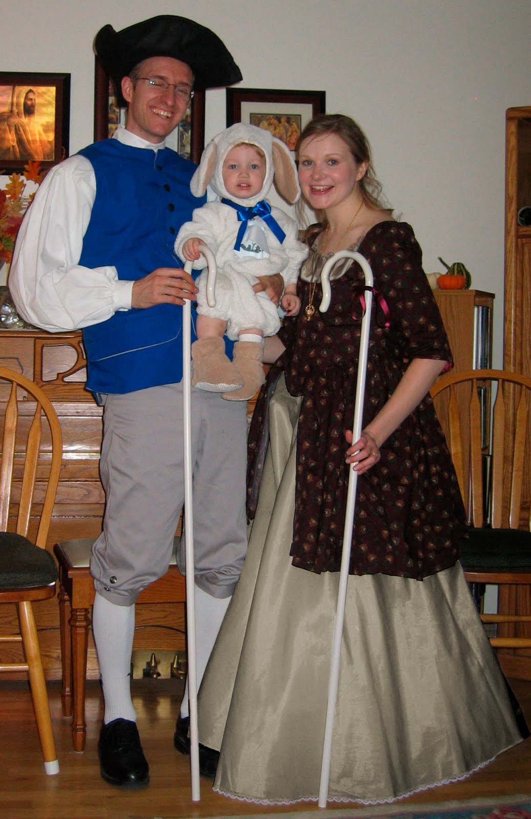Creative Custom Costumes and Consulting Mens Little Boy Blue/Colonial