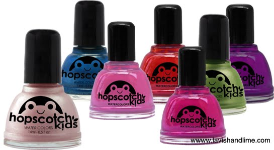 our Hopscotch Kids natural nail polish is safe and free of harmful