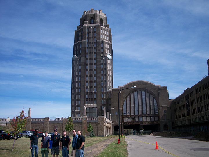 RIT Model Railroad Club Train show at Buffalo Central Terminal