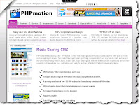PHP Motion - Video sharing software