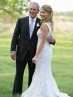 George Bush & daughter Jenna